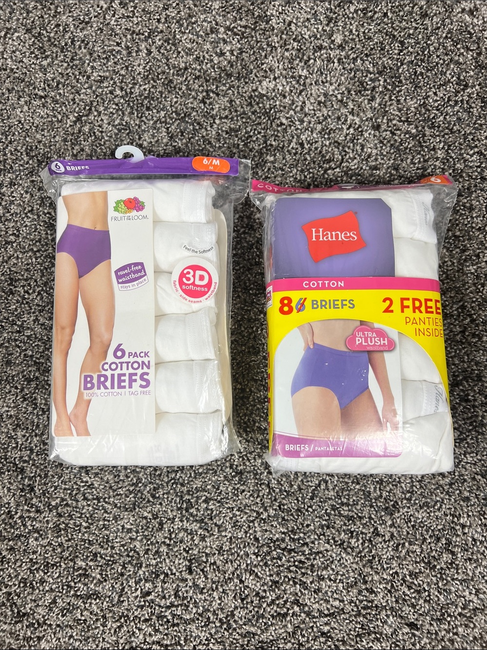 New Briefs Size 6